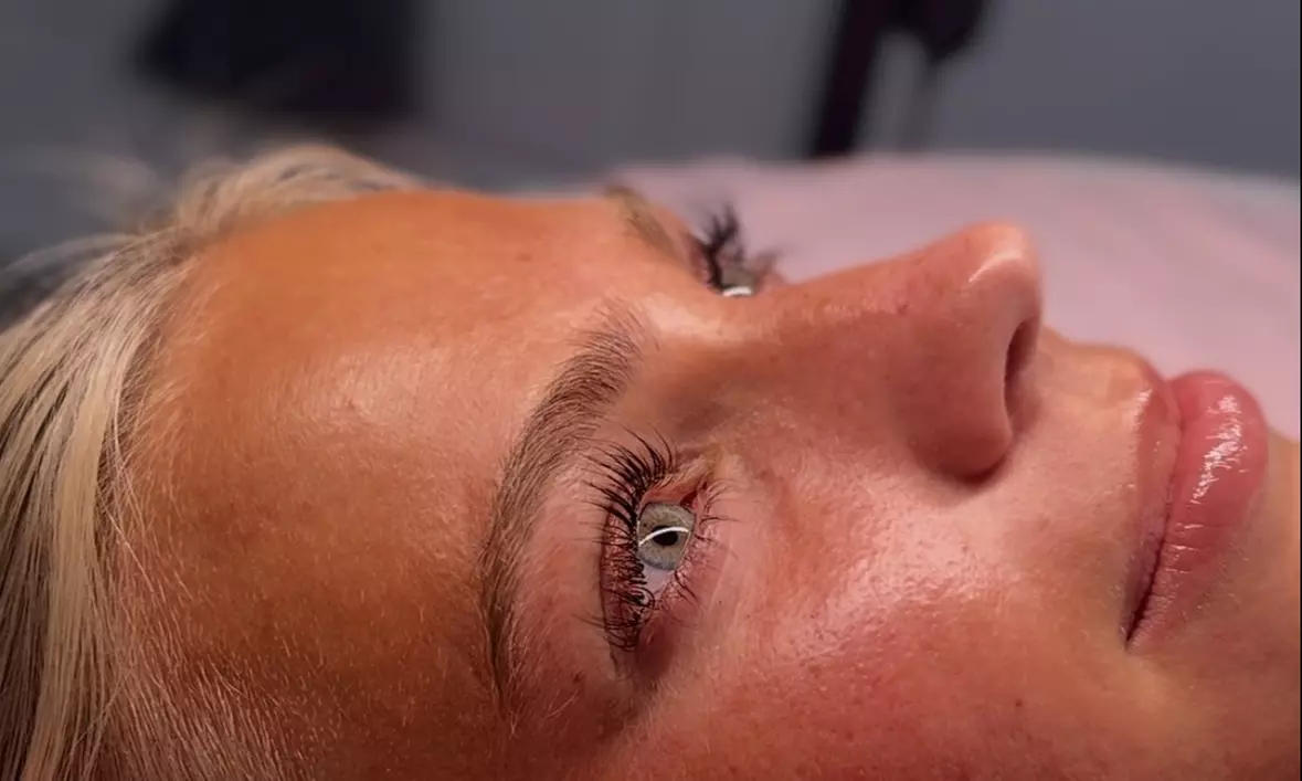 Achieve Stunning Eyes with Glam by Merann's Eyelash Lift and Tint Treatment (Up to 18% Off) - Primary Image