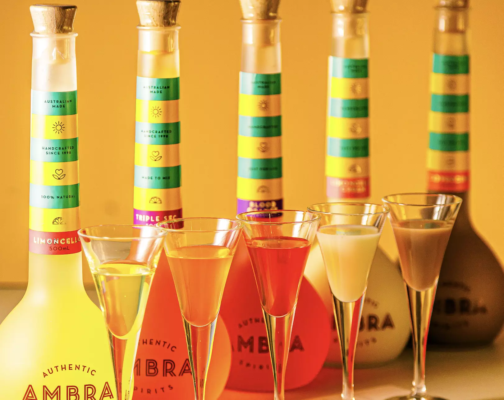 Enjoy Ambra’s Signature Gin and Liqueur Flights w/ G&T Tree Experience