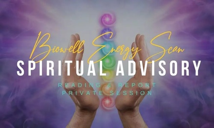 Biowell Energy Scan + Spiritual Advisory Session One Person - Best Life-ing