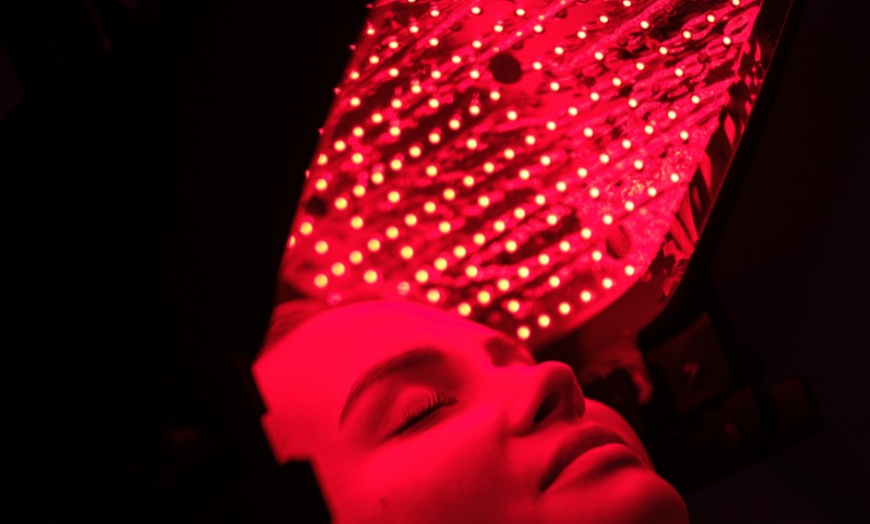 Image 2: Get One or Three 30 Minute Red Light Facial Treatments