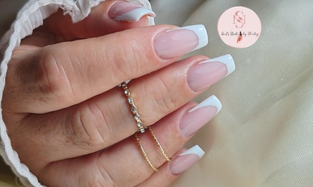 Pose vernis semi-permanent sur mains ou pieds avec couleur au choix