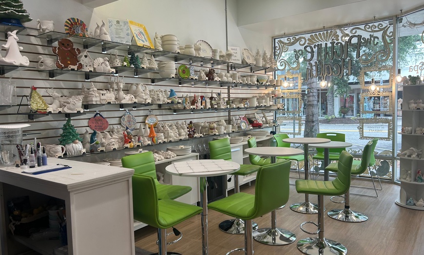 Image 2: Paint Your Own Ceramic Mug Experience in Sarasota