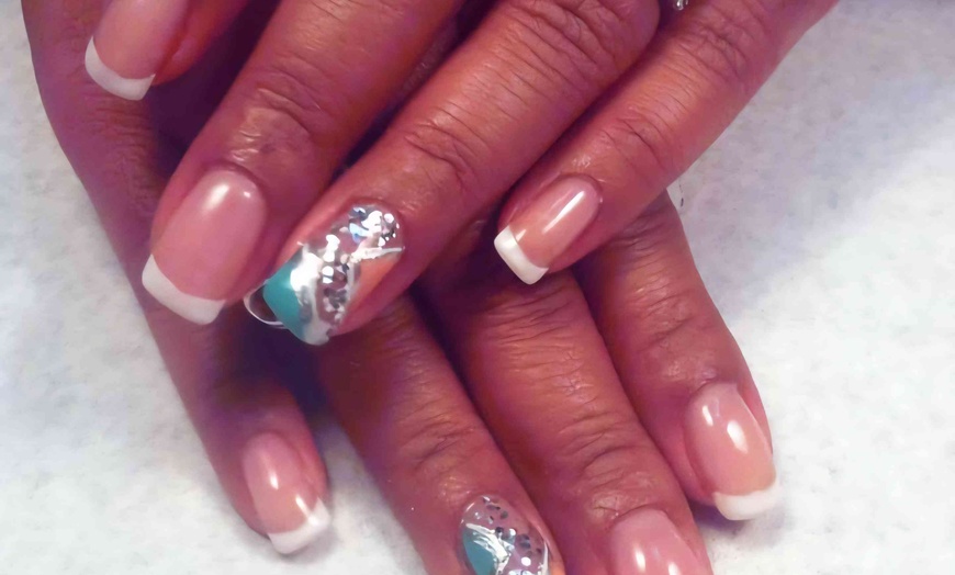Image 3: Revitalize with Deluxe Manicure & Pedicure with Gel X Shellac at Miboso Massage (Up to 54% Off)