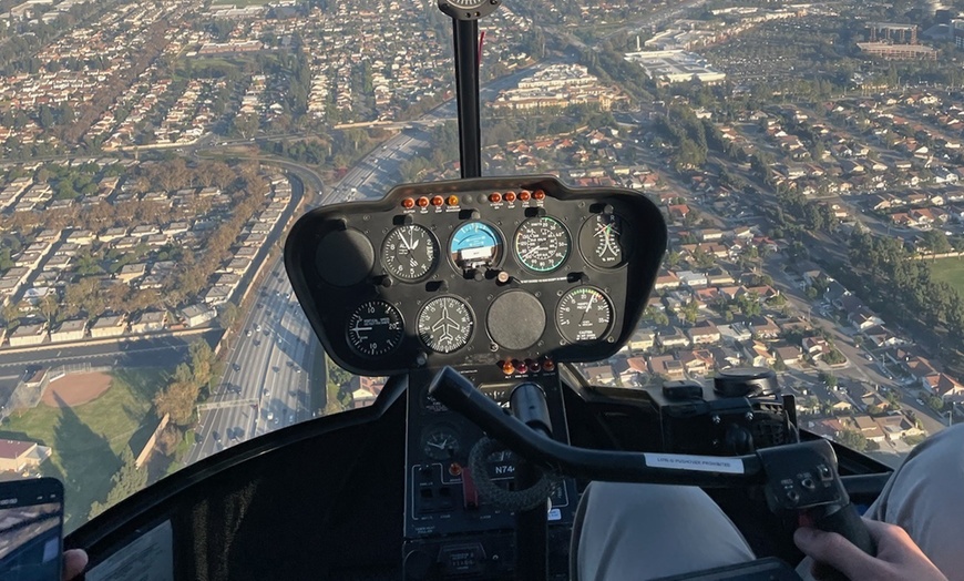 Image 1: Experience a Flight Simulator and Introductory Flight Combo