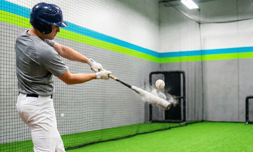 Image 3: Ultimate Bat & Paddle Mashup: Batting & Pickleball Fun for All