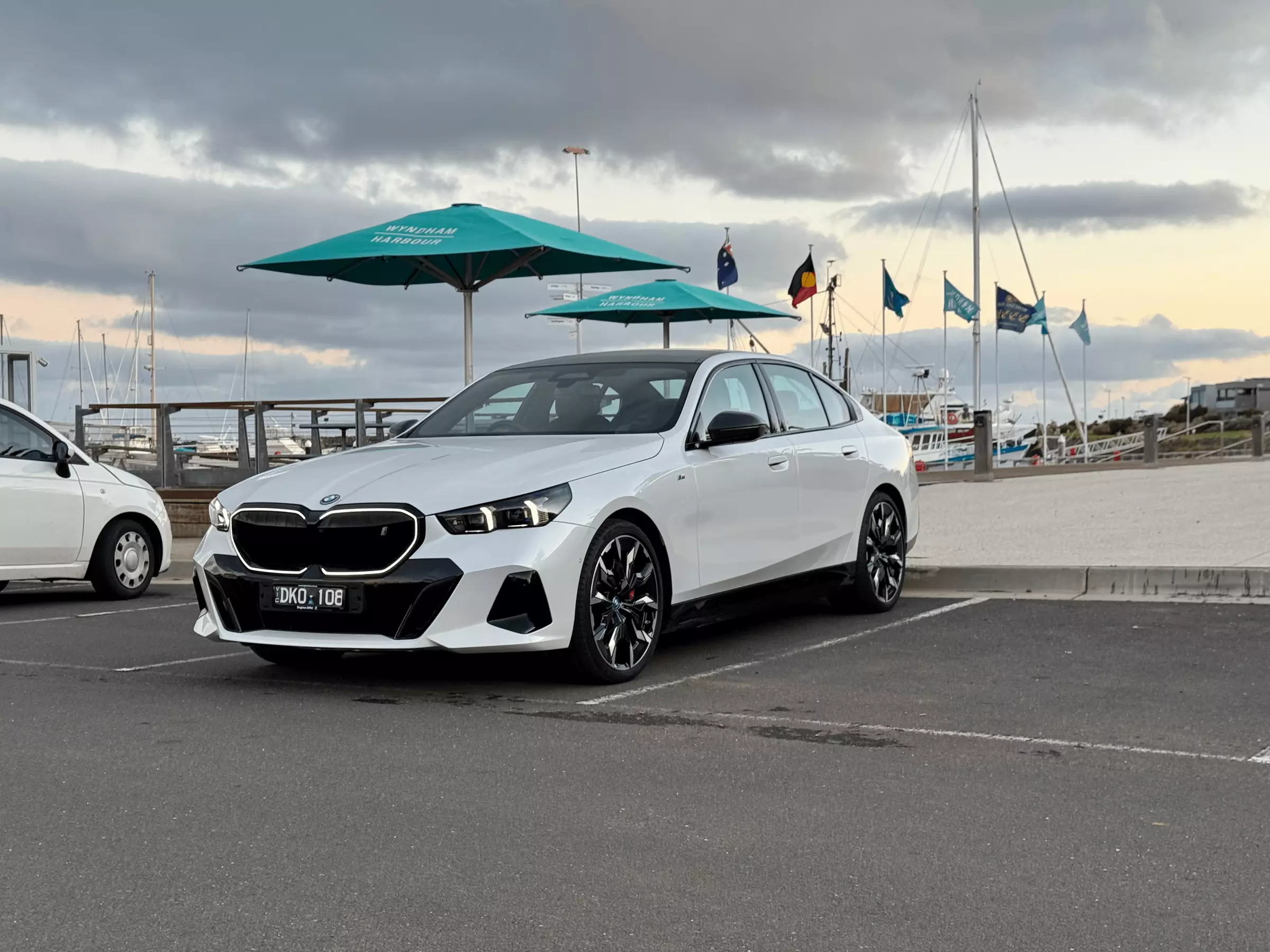 Experience Luxury Transfers with Chauffeur/Meet & Greet in 2025 BMW i5