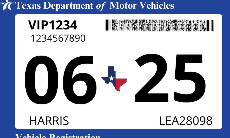 Image 1: Up to 84% Off on Inspection Sticker/Emission Test at State Inspection King  Cheap Car Inspección Auto Sticker