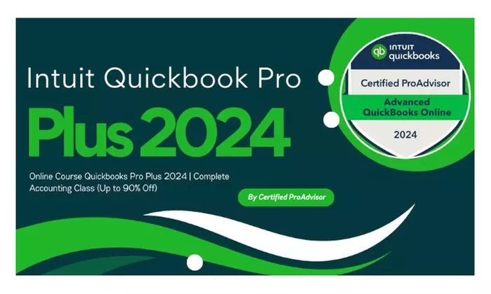 Quickbooks Pro Plus 2024 Online Class; Complete Accounting Course