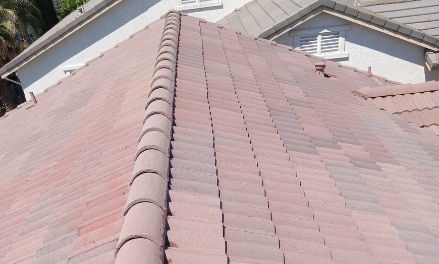 Image 8: Experience Bear Clean Service's roof washing for homes up to 2100 sq ft with a fantastic offer of up to 34% off