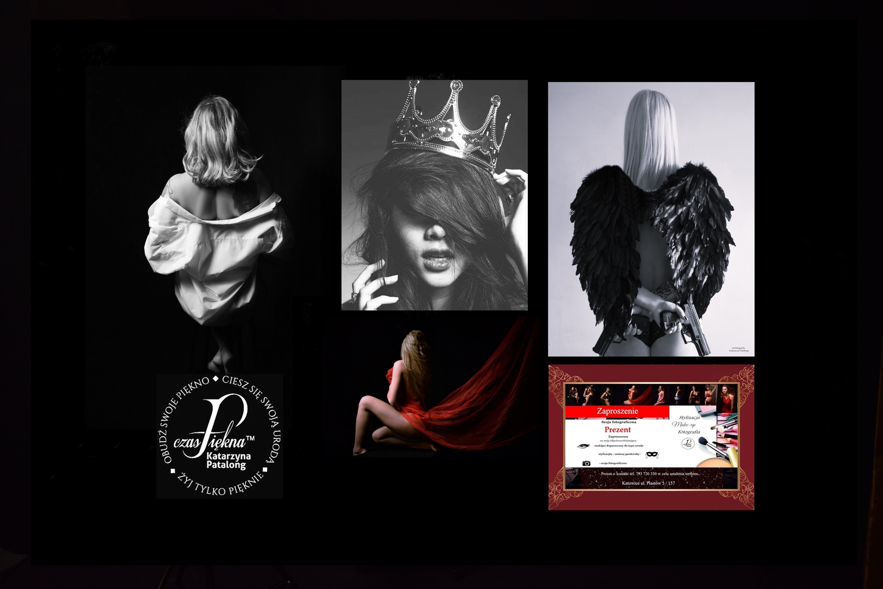 Sesja zdjęciowa z makijażem i więcej opcji w studio Czas Piękna