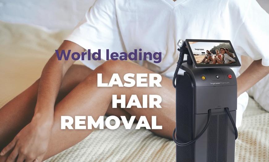 Image 3: 6 Sessions Soprano Titanium Laser Hair Removal at Skinova