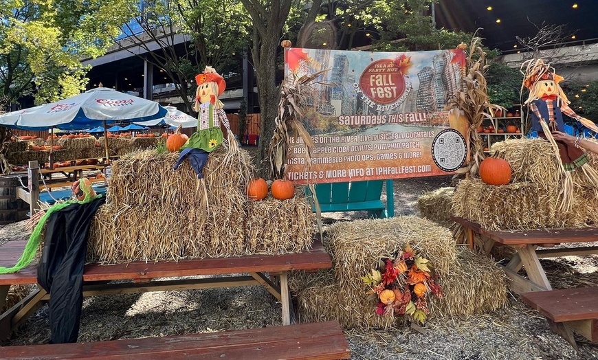 Image 2: Fall Fest on the Riverwalk: Live Music, River Hayrides & All-Ages Fun