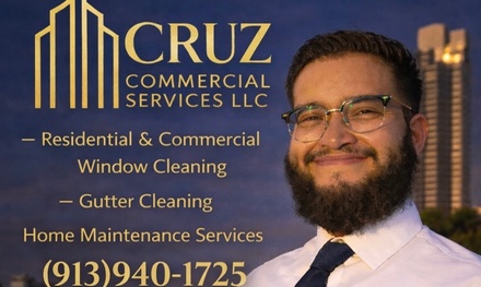 Exterior Window Cleaning for 10 Windows - Cruz Commercial Services
