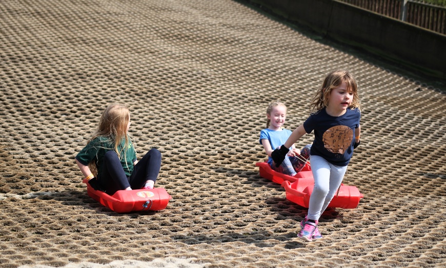 Image 2: Thrilling 45-Minutes Tobogganing for One, Two, or Four Children