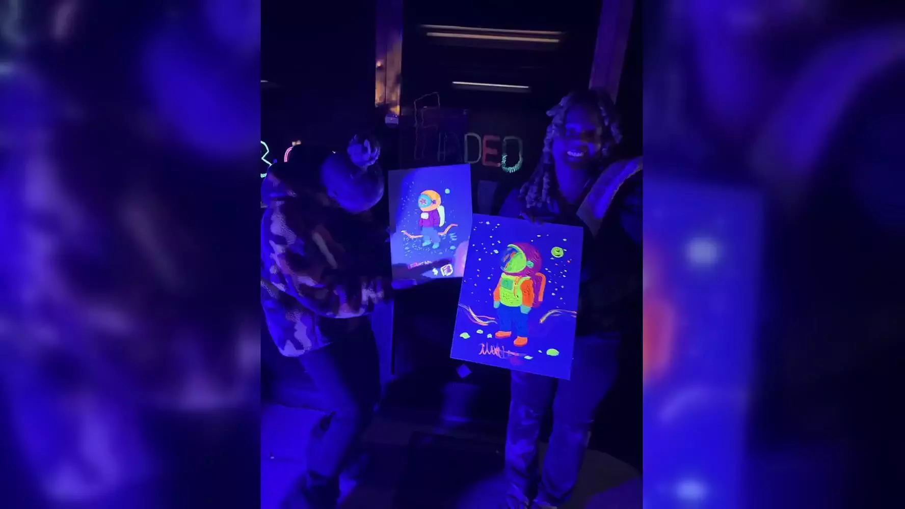 Paint & Sip Class with Live DJ Vibes – FadedPaintz