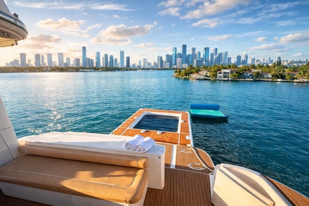 $200 Credit in Charters of 4 Hours or more  - Book my Boat Private Yacht Charter Miami