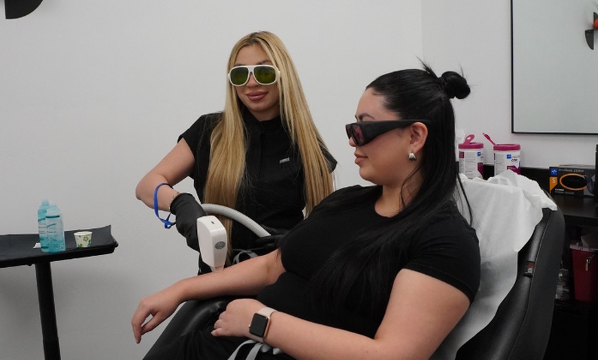Image 1: Up to 66% Off on Laser Hair Removal at Peach Skin & Laser - Yuma