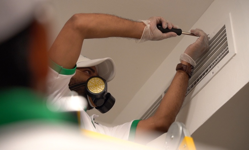 Image 1: Home AC Duct Cleaning & Disinfection for One, Two, or Three Units