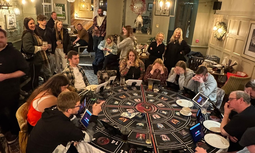 Image 1: Conspiracy LIVE - Session of 2 games, for 1 / 2 people, Any Day / Time