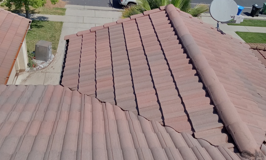 Image 5: Experience Bear Clean Service's roof washing for homes up to 2100 sq ft with a fantastic offer of up to 34% off