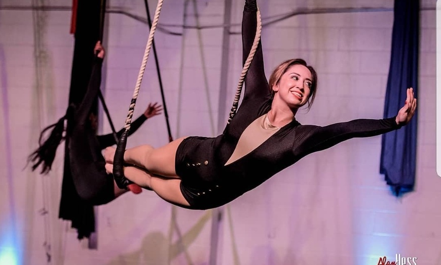 Image 3: Up to 53% Off on Aerial Yoga at Aerial Revolution Entertainment