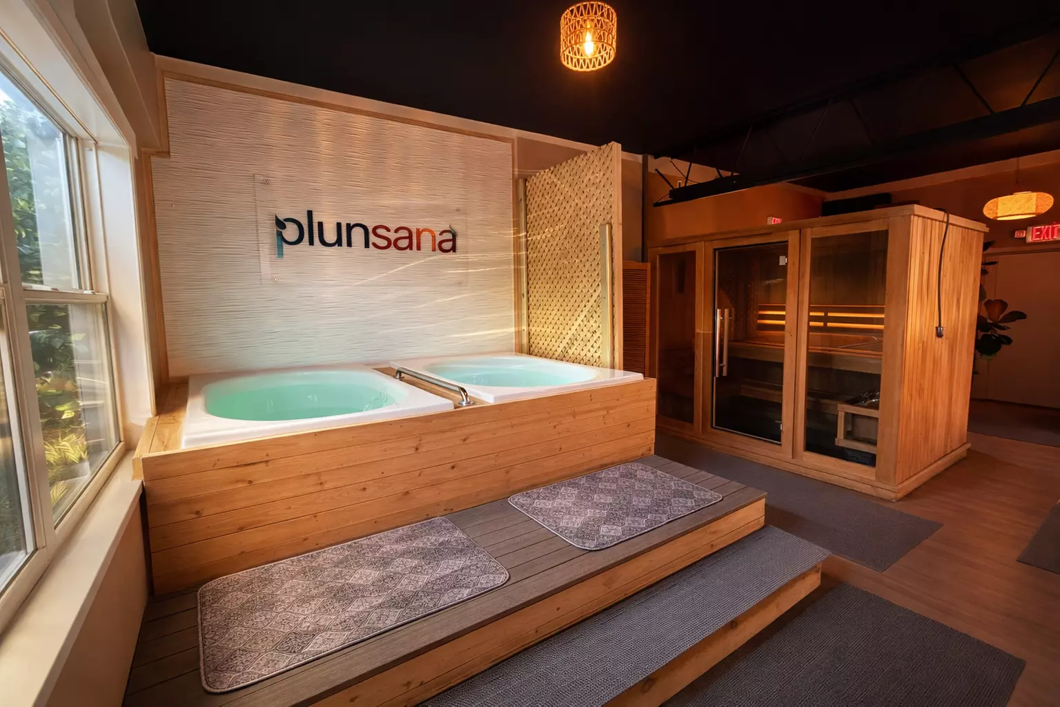 Relax with Sauna and Cold Plunge for One or Two