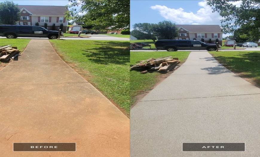 Image 5: Pressure Washing for a One or Two Story, House Wash Package and More