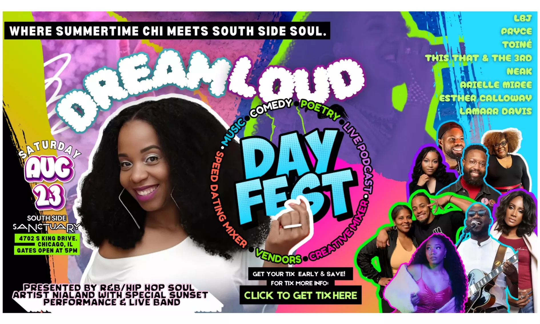 Up to 20% Off on Art Festival at Dreamloud creative group llc - Primary Image