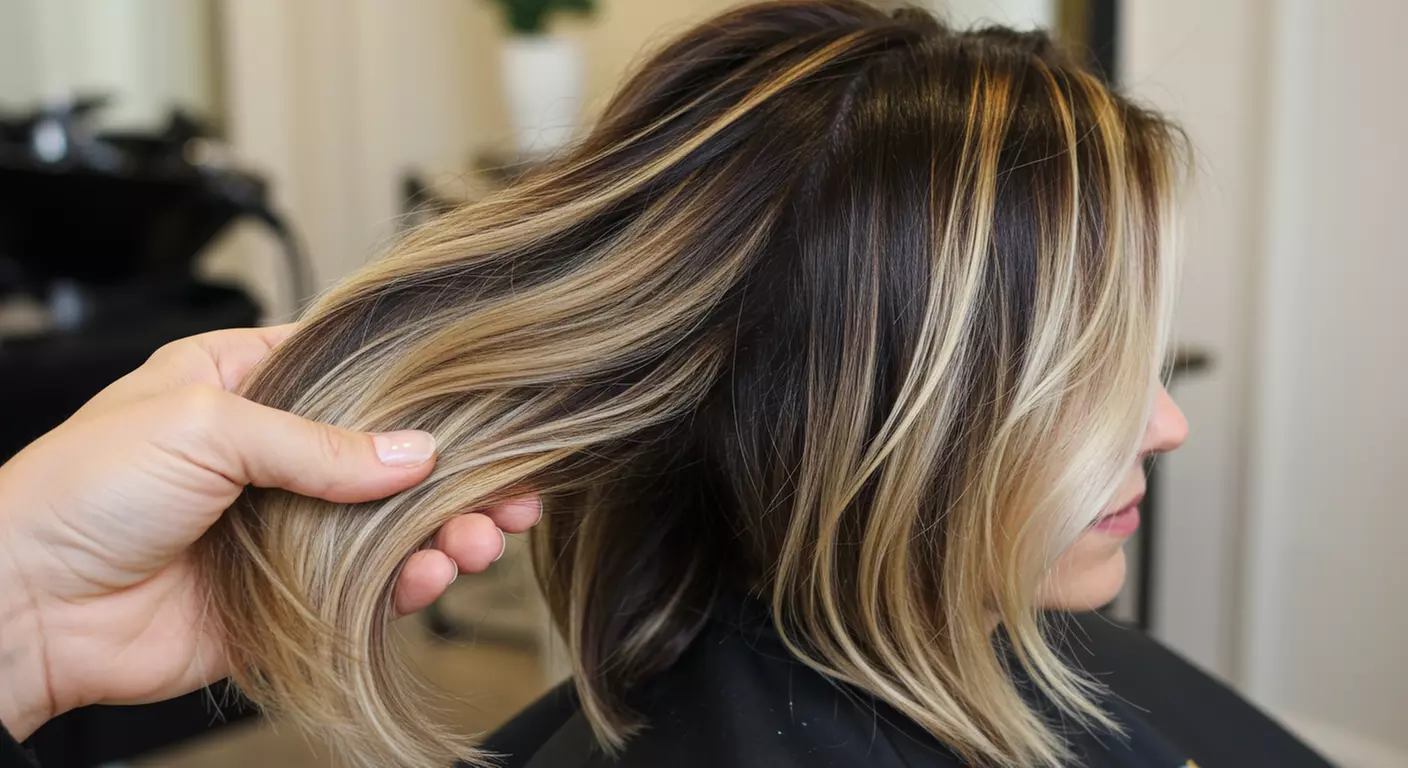 Haircut, Blow Dry with Color Highlights or Balayage Options