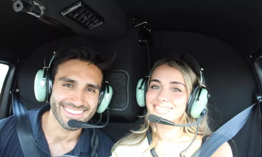 Image 10: Breathtaking Helicopter Ride w/ Experienced Pilots for Up to 3 People