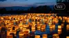 Experience the Magic of Water Lantern Festival w/ Admissions for 1-4 People & Witness Glowing Lanterns Light Up the Sky