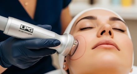 3 séances LPG d'endermologie du visage "Peau neuve"  de 30 min