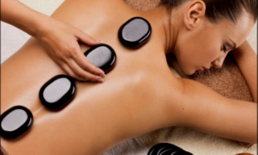 Image 2: 60, 90, or 120-Min Hot Stone Massage