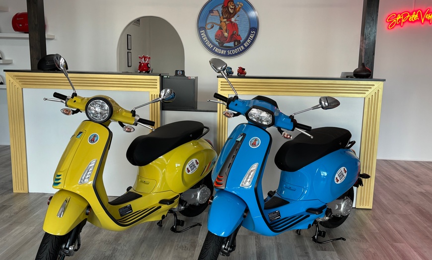 Image 3: Extend the Fun: 2, 4 or 8-Hour 50cc Vespa/Scooter Rentals