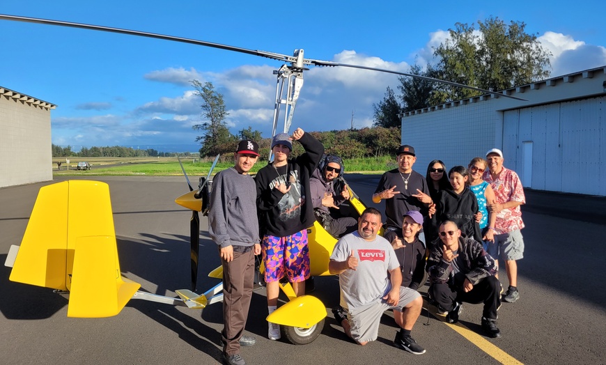 Image 8: Explore Oahu's Sky: 30-Min Gyroplane Experience for upto 4 People