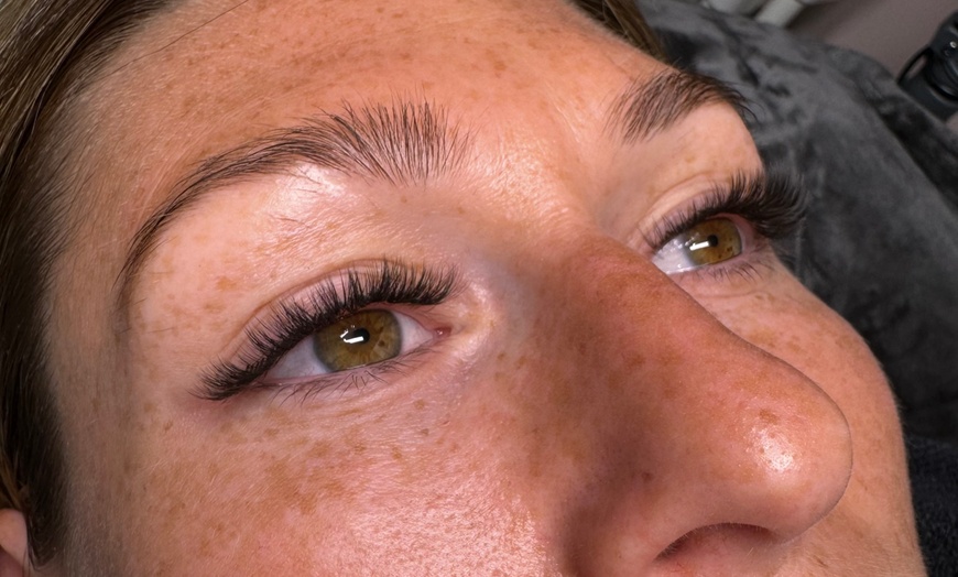 Image 1: Achieve a Classic or Volume Eyelash Extensions for a Stunning Look