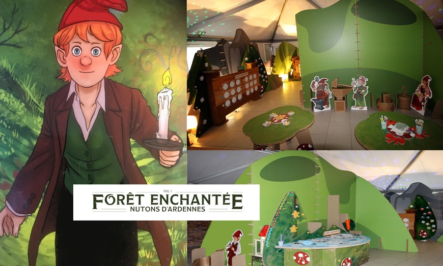 Image 1: Forfait adulte et enfant à "La forêt enchantée des Nutons"