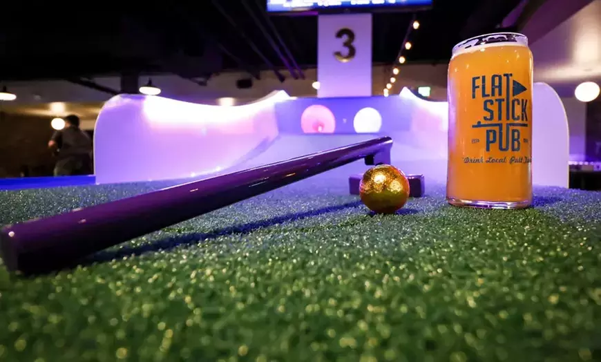Fun Mini Golf at Tipsy Putt - Sacramento with Nachos or Wings