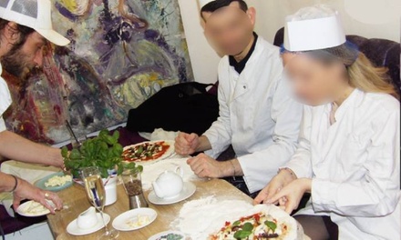 pizza making classes with welcome drink - 1 person - 118 Brick Lane Pizza