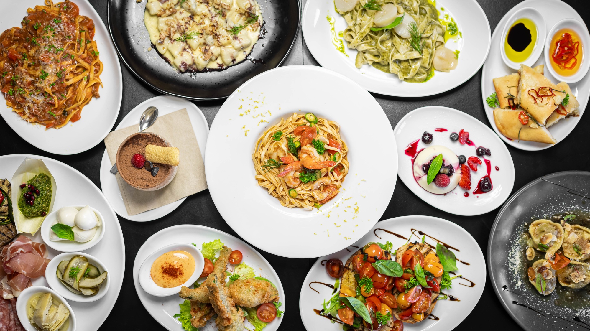 Sip and Savour: Choice of Pasta with Soft Drink or House Wine