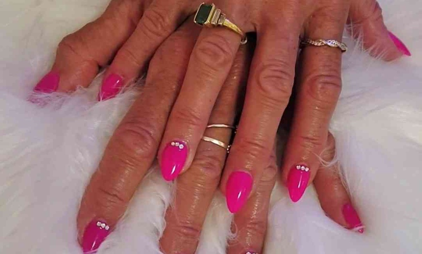 Image 5: One or Two Sessions of -Gel X Manicure, Deluxe Pedicure Spa and More