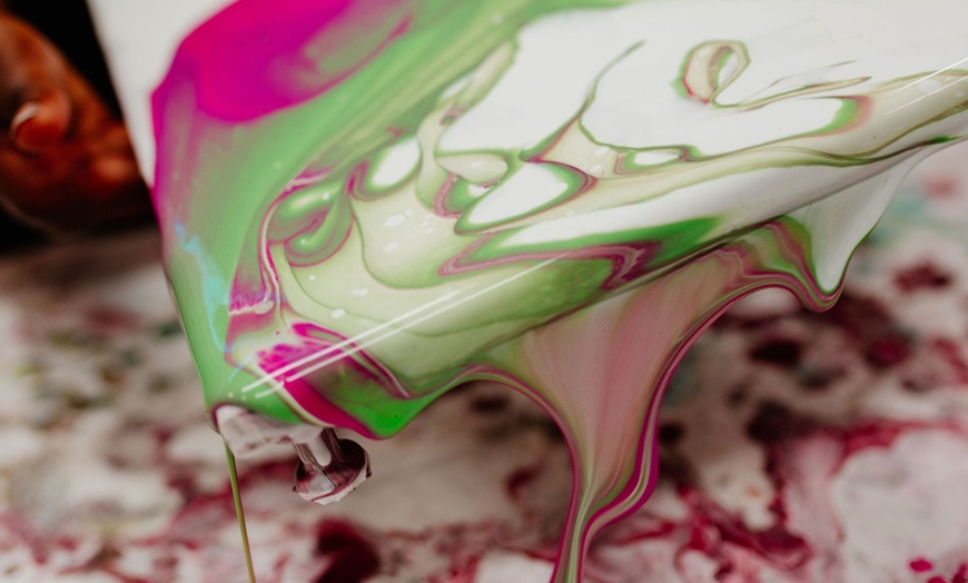 Image 11: Fluid Art Experience for Two: Easy, Fun and Memorable