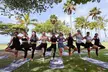 Experience Over the Rainbow Yoga's Signature Sunset Classes by the Beach with Options for 1, 5, or 10 Classes - Second Medium
