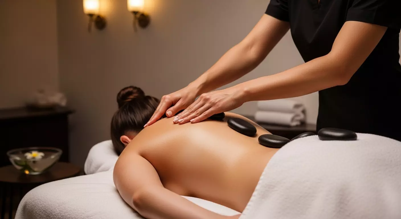 1 or 2 60- or 90-Min Deep-Tissue or Swedish Massages with Hot Stones at AIMI TIME II 艾米时光 养生馆2 店 (Up to 50% Off) - Primary Image