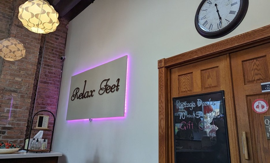 Image 3: One, Two or Three 60-Min Foot Reflexology Massages with Hot Salt Scrub