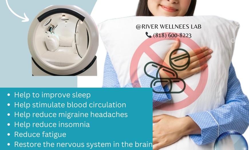 Image 1: Up to 44% Off on Oxygen Bar at River Wellness Lab