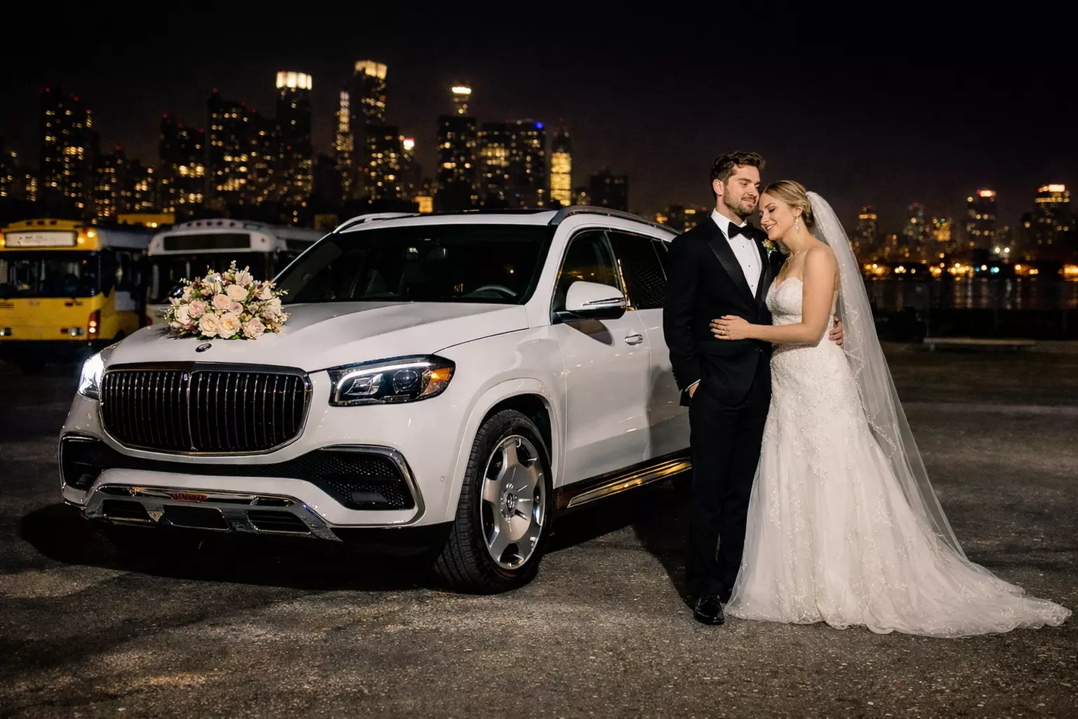 60- or 90-Min or 2-Hour Luxury Wedding Photoshoot Vehicle Experience from 360 Luxury Rentals (Up to 42% Off)