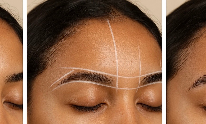 Image 1: Define Your Brows: Brow Shaping with Tint , Lamination / Both Options