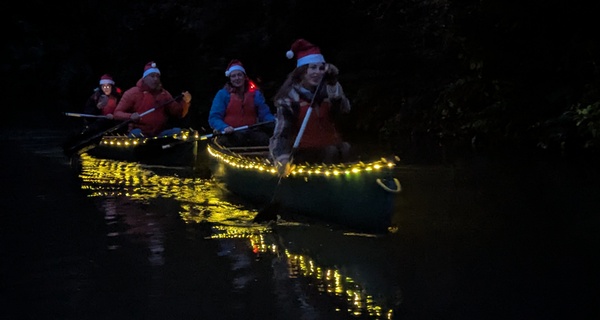 Christmas Canoe Tour For Two or Four