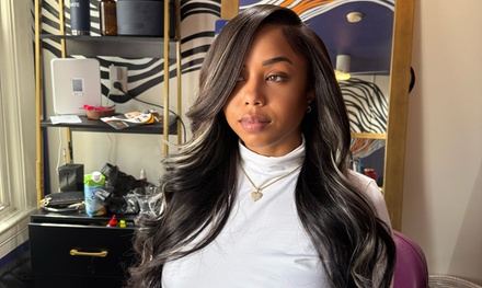 Full-Head Tape-In Extensions and Style - Styled by E B LLC